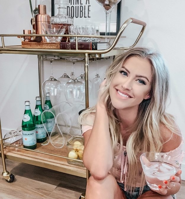 How To Style a Bar Cart – My “Top-Secret” Styling Formula